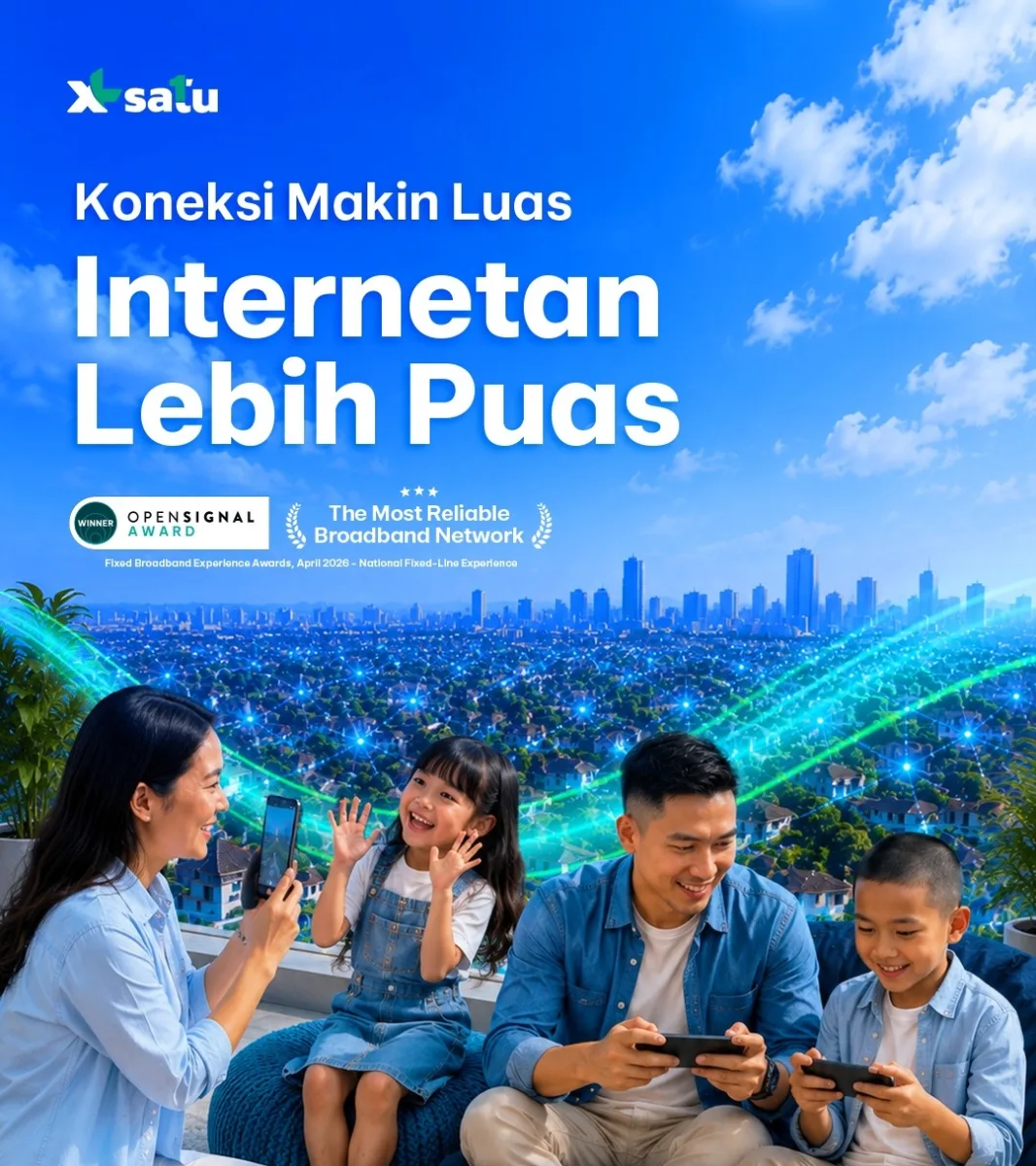 Ekspansi Jaringan: XL SATU Kini Hadir Menjangkau Lebih Banyak Perumahan